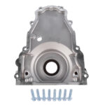 Timing Chain Cover w/ Dual-10AN Turbo Oil Drain Bungs Fits for Gen IV GM LS Series Engines 6.0L 5.3L 4.8L 6.2L V8 - Image 5