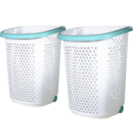 (2 pack) Carrying Handles Laundry Hamper, Black, Adult (Shipment from Walmart) - Image 8