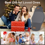 2 In 1 Massager Pillow: This ergonomic lumbar support pillow integrates vibration massage and heat therapy, delivering dual comfort to relieve back soreness caused by prolonged sitting. It features 3 adjustable massage modes and 3 heat settings for personalized relief. - Image 5