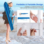 6.5-foot outdoor umbrella, Navy - Image 5