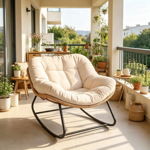 8dbd27f7-378d-479a-8371-6ee3c1613099.png Garden chair / Rocking Chair - Image 1