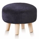 Round Pouf Ottoman Natural Seagrass Pouf Footrest, Foot Stool for Bedroom Living Room | Accent Seat Temu - Image 9
