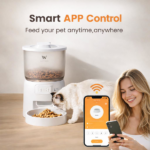 Smart Pet Feeder, 3L Automatic Food Dispenser for Cats, dogs Small Pets Indoor, Timed and quantitative dry food cat feeder kibble, feeding - Image 2