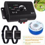 Electric Dog Fence System Pet Tone Shock Boundary Containment Water Resistant Collar Receiver For Small Medium Large Dog - Image 5