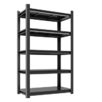 5-Tier Adjustable Storage Shelves for Garage, Capable of Holding 2000LBS - Heavy-Duty Metal Utility Rack Shelf Unit, Ideal for Warehouse, Pantry, Closet, & Kitchen - Image 2