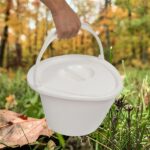Portable Toilet with Non-slip Mat Grey - Image 16