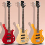 Do Not Sell on Amazon GW101 36in Small Scale Electric Bass Guitar Suit With Mahogany Body SS Pickups, Guitar Bag, Strap, Cable Burlywood - Image 12