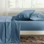 Luxury Sheet Sets Super Soft Easy Care Microfiber 3/4-Pieces Bed Sheet Set With 16-Inch Deep Pockets, Blue