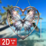 CIFbuy TikTok, temu pick-up service Acrylic Colorful Butterfly Garden Window Decor Home Holiday Gift - Image 4