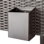 Same Code 16526367 80QT Rattan Square Legs Cooler with Shelf - Image 18