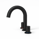 8-Inch Widespread Lavatory Faucet, 2-Handle 3-Hole with 360° Spout Vanity and Pop-Up Drain, Matte Black[Unable ship on weekends, TK/TEMU only for pickup, only TX10643 warehouse supports GOFO] - Image 9