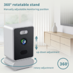 Window type disguised surveillance camera, built-in WiFi, motion detection alarm, suitable for cross-border security of homes/shops - Image 5