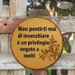 CIFbuy 1pc Vintage Italian Phrase "Don't Regret Tomorrow" Round Aluminum Wall Plaque, 8-Inch Dark Brown Border Sign, Italian Language D TikTok, TikTok, Self-pickup Logiopics - Image 7