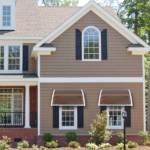Same Code 28466374 HT-100 x 80 Household Application Door & Window Rain Cover Eaves Brown Board & White Holder - Image 29