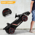 Lamborghini Poison Small Dual Drive 12V 4.5AH with 2.4G Remote Control Sports Car Electric Car Black - Image 11