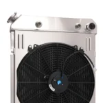 3 Row Aluminum Cooling Radiator Fan fit for Pontiac Parisienne 4.3L V6 1985-1986 571