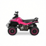Pink Non-Electric Toddler Ride-On Push Car: Foot-to-Floor Sliding Ride Racer ATV Toy with Music & Lights – for 1.5-3 Year Old Kids - Image 2