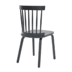 Windsor Dining Chairs Set of 4,Wood Farmhouse Spindle Back, Widen Seat, Mid-Century Modern French Country Style, for Living Room Restaurant, Black - Image 13
