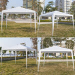 3 x 3m Waterproof Tent with Spiral Tubes White - Image 25