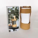 Portable Insulated Cup with Built-in Lipstick Mirror - Lipstick Tumbler 160mL dustypink - Image 24