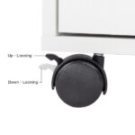 Manicure Nail Table with Drawer White - Image 11