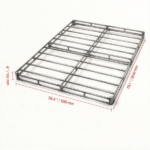 Queen Size Bed Frame Only framework - Image 4