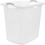2.5 Bushel XL Plastic Laundry Basket, White, 2 Pack (Shipment from Walmart) - Image 5