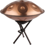 10 Notes Gold Solid Color Handpan Drum Steel Percussion Instrument - Image 4