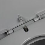 Portable Toilet with Non-slip Mat Grey - Image 14