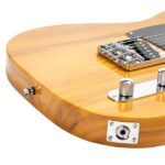Maple Fingerboard GTL Electric Guitar SS Pickup Transparent Yellow - Image 17