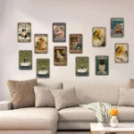 CIFbuy Silver Labrador I Am Your Friend Retro Metal Sign Home Kitchen Bar Cafe Club Cave Wall Decor Vintage Tin Sign (TikTok, temu pick-up service) - Image 4