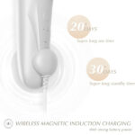Facial Cleansing Brush, Sonic Facial Brush with 3 Brush Heads for Daily Skin Care, Rechargeable and Gentle Face Exfoliator - Image 9