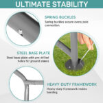 8’X 12’outdoor storage shelter shed - Image 3