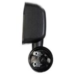 Manual Mirrors Black Left Right Side Pair For 2007-2017 Jeep Wrangler - Image 26