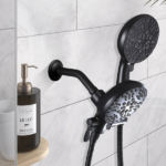 High Pressure 3-Way Rainfall Combo, Luxurious Rain Showerhead and Hand Held Shower Separately or Together, Comes with Shower Hose, Shower Arm - Image 8