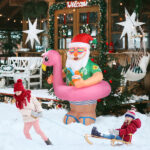 5.9 FT Lighted Christmas Inflatable Decoration, Inflatable Hawaii Santa Claus Outdoor Decoration, Funny Blow Up Yard Decorations with Built-in LED Lights for Holiday Party Front Yard Lawn Garden Decor - Image 19