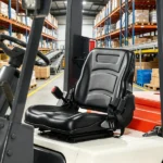 Universal Forklift & Tractor Seat, Adjustable Back with Micro Switch, 6.3-13.4" Slot for Loader & Excavator - Image 7