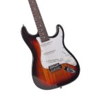 Rosewood Fingerboard Electric Guitar Sunset Color - Image 9