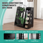 Black Golf Bag Organizer - Image 4