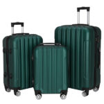 3-in-1 Multifunctional Large Capacity Traveling Storage Suitcase Dark Green - Image 2