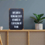CIFbuy Vintage Dutch Metal Wall Sign I Don't Always Go To Hell But When I Do It Goes Out The Hand Retro Iron Funny Text Decor 8x12 Inch TikTok, TikTok, Goes Self-pickup Logiopics - Image 2