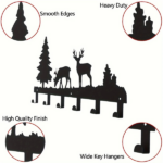 CIFbuy Exquisitely Designed Metal Elk Key Hooks: Wall-mounted, Multi-functional Hooks Ideal for Hanging Clothes, Bags, and Keys. Elevate Your Room's Aestheti(TikTok/temu self-pickup orders) - Image 6