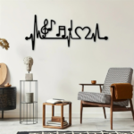 CIFbuy Industrial Vintage Love Sign Metal Wall Art Romantic Anniversary Gift Home Decor for Living Room Bedroom TikTok, temu pick-up service - Image 5