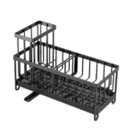 Kitchen Sink Rack Sponge Holder Soap Dish Drain Storage Organizer Brush Holder (US Logistics only For USPS.TK/TMEU only For self-pickup) - Image 2