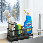 Kitchen Sink Rack Sponge Holder Soap Dish Drain Storage Organizer Brush Holder (US Logistics only For USPS.TK/TMEU only For self-pickup) - Image 6