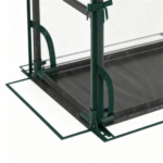 36" x 20" x 34" ortable Mini Greenhouse with PE Bottom Mat, Waterproof Clear PVC Plant Grow Tent with Metal Frame, Wind Resistant Outdoor Green House for Garden Balcony - Image 8