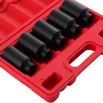12 Point Impact Socket Set fit for VW Ford Renault 1/2" 30 32 34 35 36mm 5Pcs - Image 2