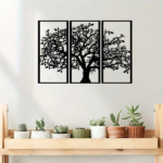 CIFbuy 3-Piece Tree of Life iron Wall Art, Boho Zen Decor for Living Room Bedroom, Spiritual Home Gift (TikTok, temu pick-up service) - Image 5
