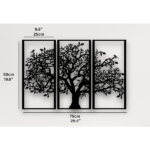 CIFbuy 3-Piece Tree of Life iron Wall Art, Boho Zen Decor for Living Room Bedroom, Spiritual Home Gift (TikTok, temu pick-up service) - Image 6