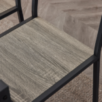 Same Code 99109540 Dining Table Set for 4, Kitchen Table with 2 Chairs and a Bench, 4 Piece Kitchen Table Set for Small Space, Home Kitchen Bar Pub Apartment, Gray - Image 25